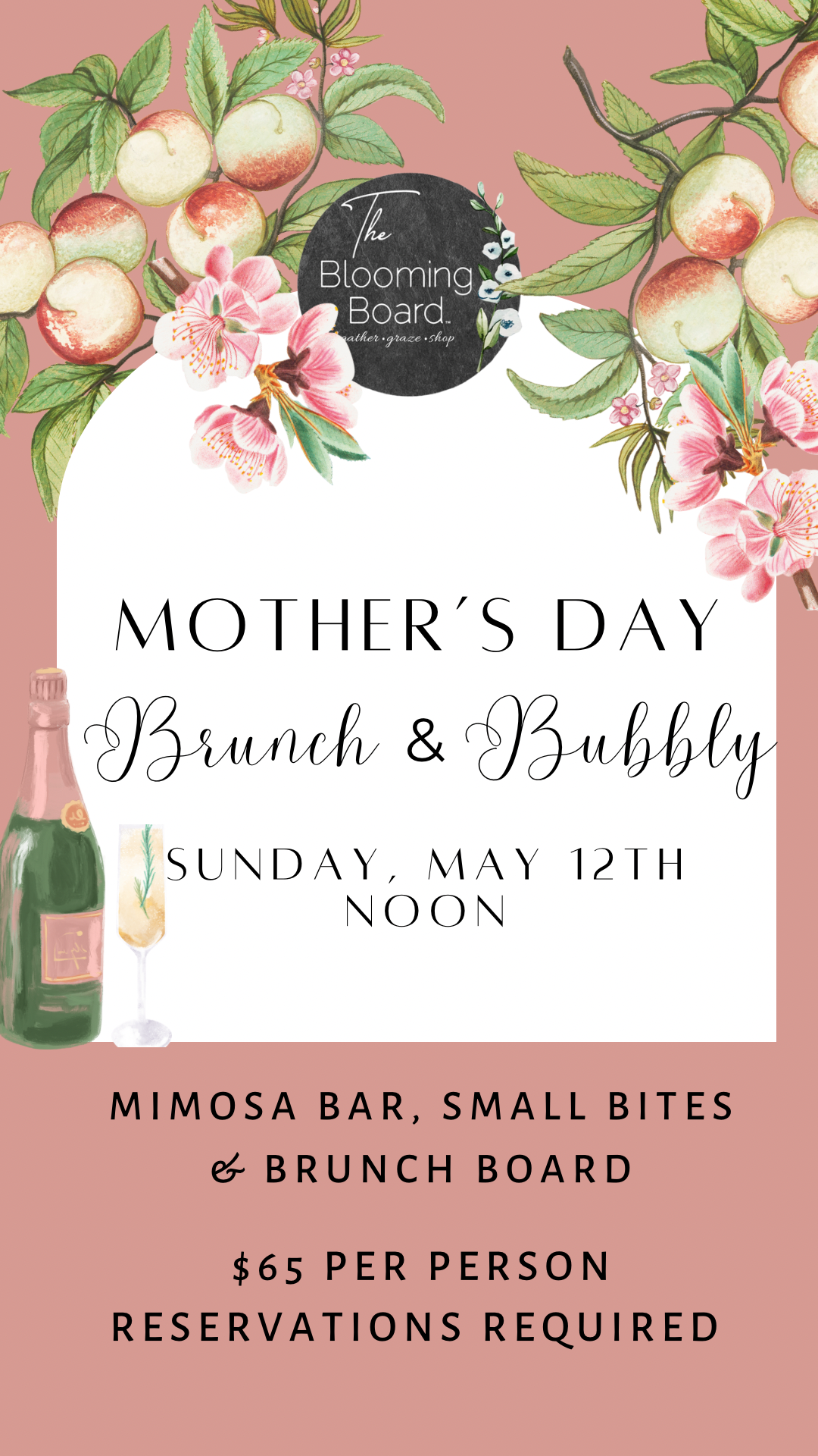 Mother’s Day Brunch & Bubbly