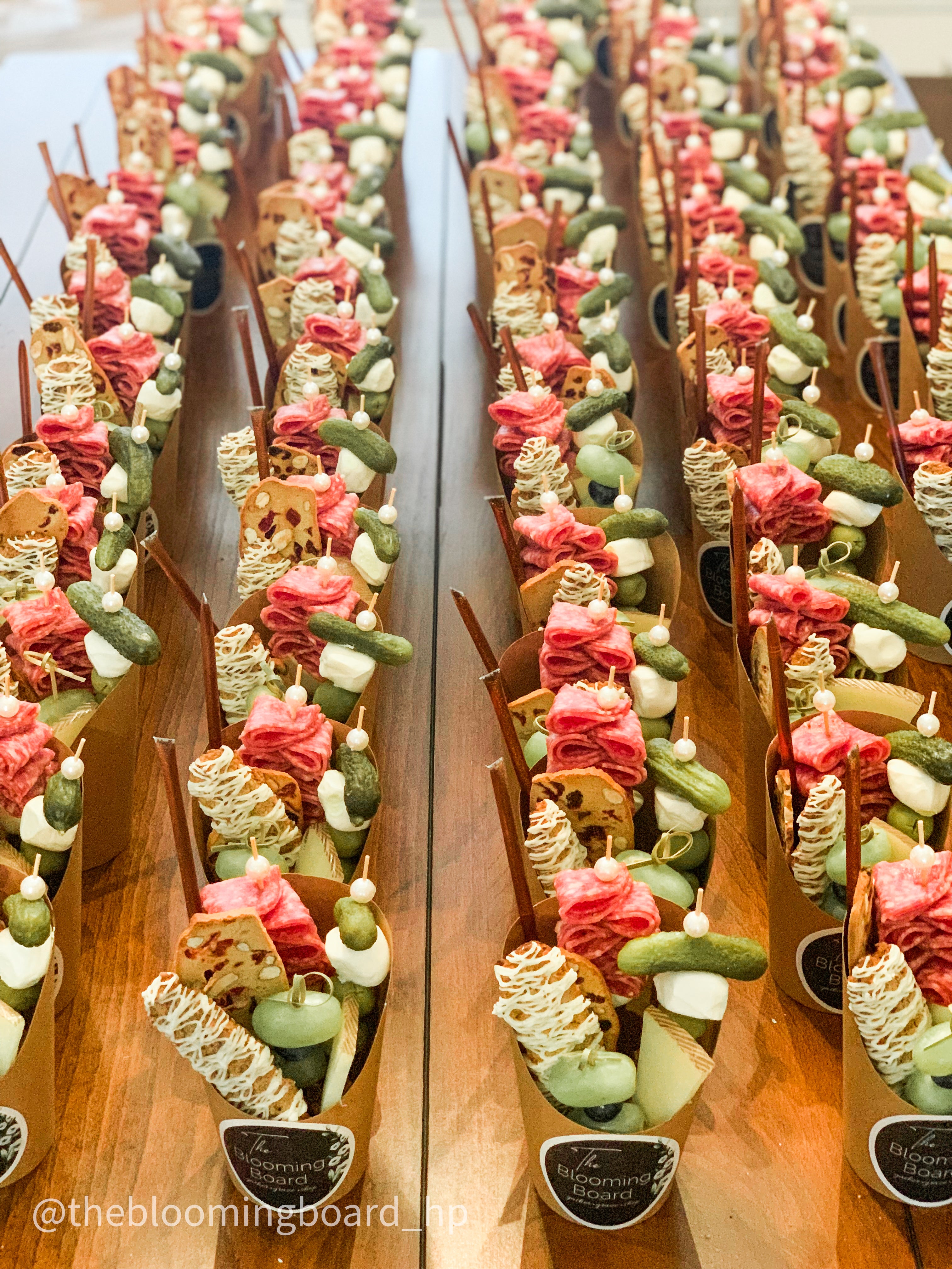 Individual Charcuterie Cups, Party Platters